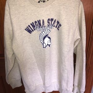 Winona state crewneck
